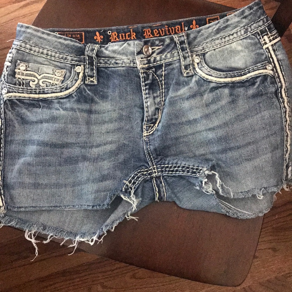 Rock Revival Cutoff Shorts